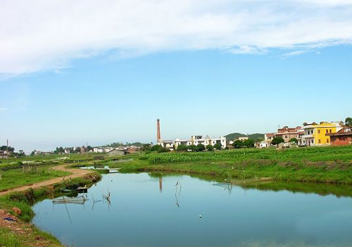 水在城上海门岛旅游